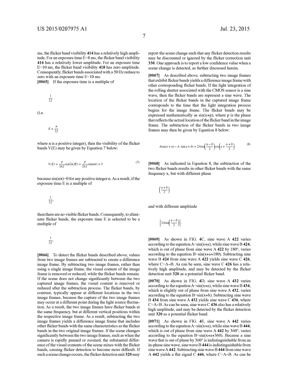 DCT BASED FLICKER DETECTION - diagram, schematic, and image 20