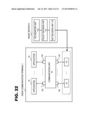 Mobile Terminal, Communication Method, Communication System Program,     Information Processing Apparatus, Service Rendering Method and     Distribution Server diagram and image