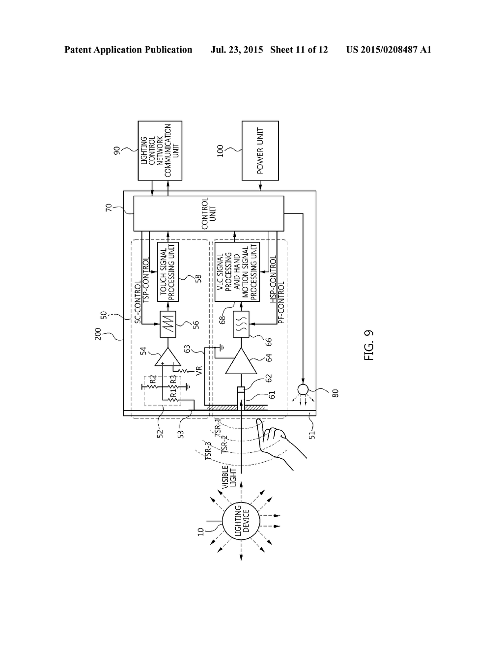 LIGHTING SWITCH APPARATUS AND LIGHTING SWITCHING METHOD - diagram, schematic, and image 12