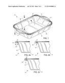 BAKEWARE WITH COVERED RIM diagram and image