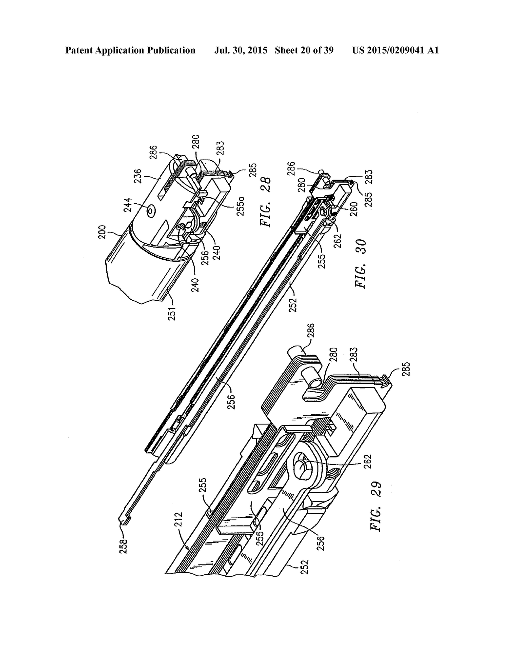 SURGICAL STAPLING APPARATUS INCLUDING SENSING MECHANISM - diagram, schematic, and image 21