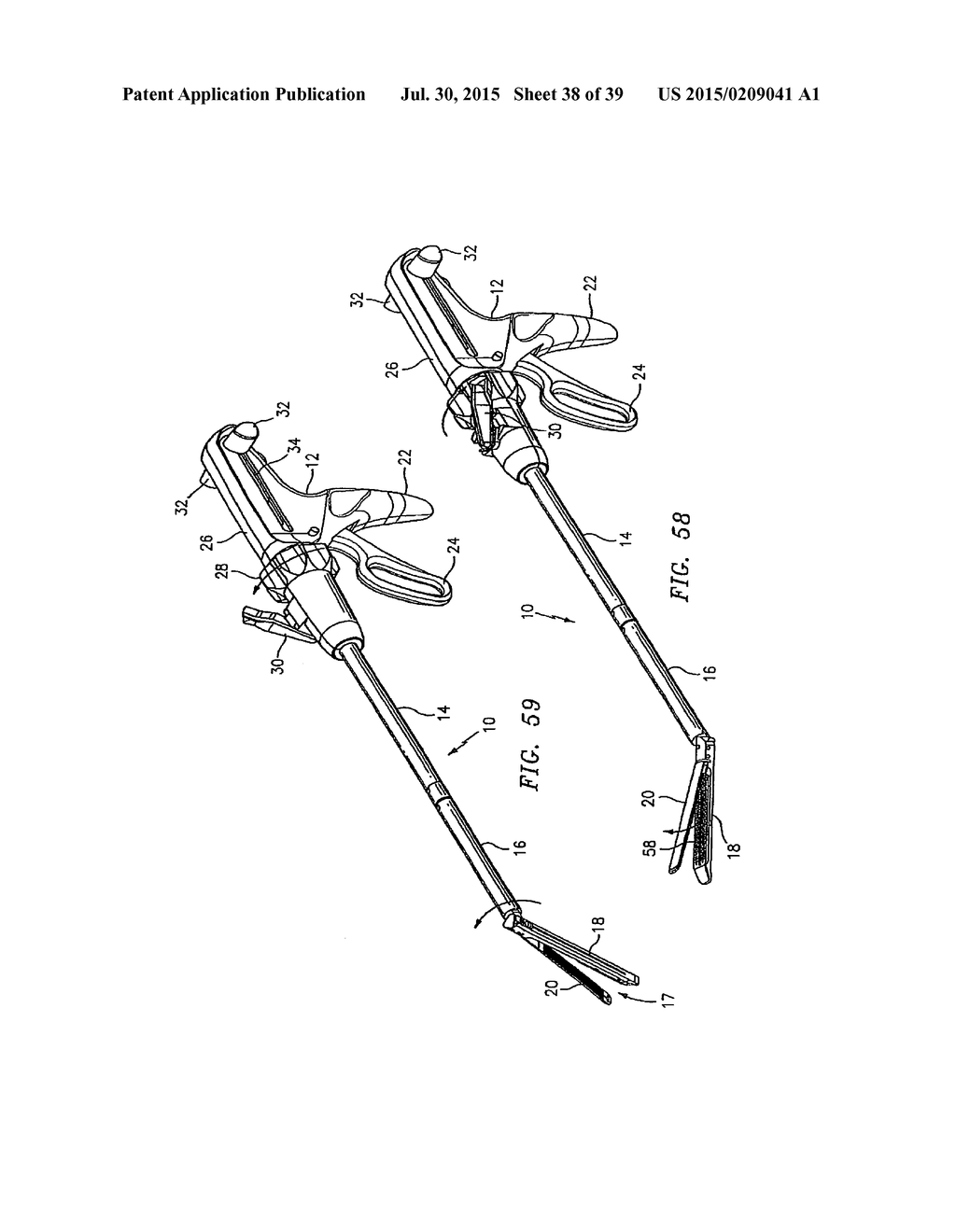 SURGICAL STAPLING APPARATUS INCLUDING SENSING MECHANISM - diagram, schematic, and image 39