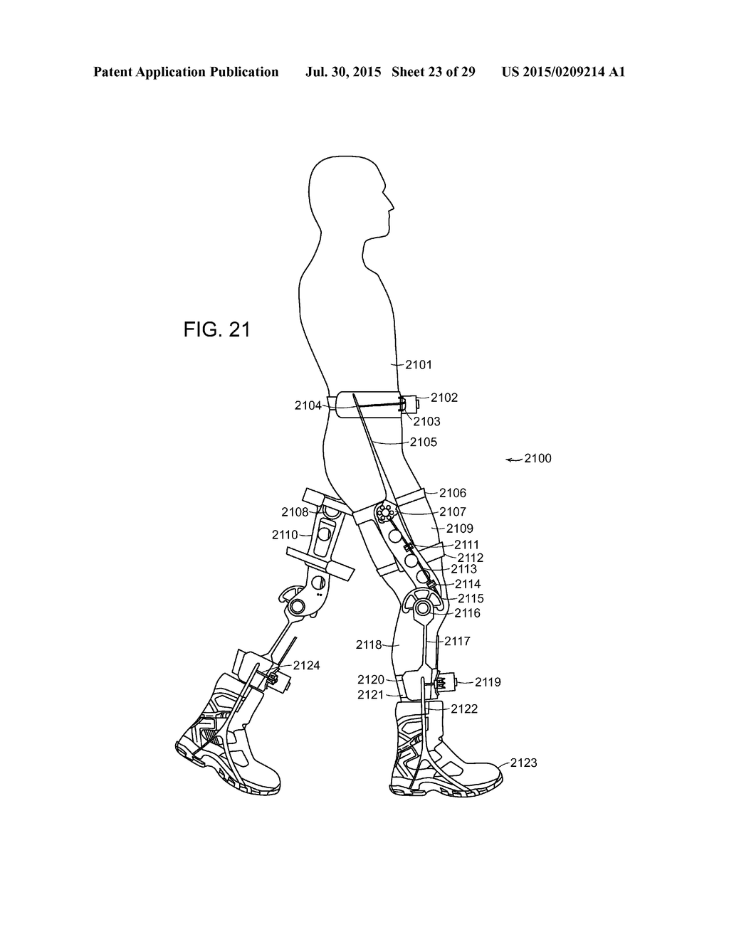 OPTIMAL DESIGN OF A LOWER LIMB EXOSKELETON OR ORTHOSIS - diagram, schematic, and image 24