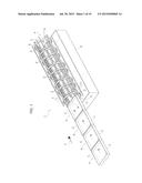 DEVICE FOR WASHING CONTAINERS FOR TRANSPORTING LIVE POULTRY diagram and image