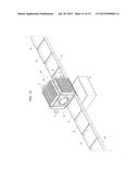 DEVICE FOR WASHING CONTAINERS FOR TRANSPORTING LIVE POULTRY diagram and image