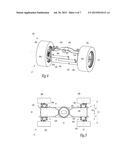 AXLE AND VEHICLE COMPRISING AT LEAST ONE SUCH AXLE diagram and image