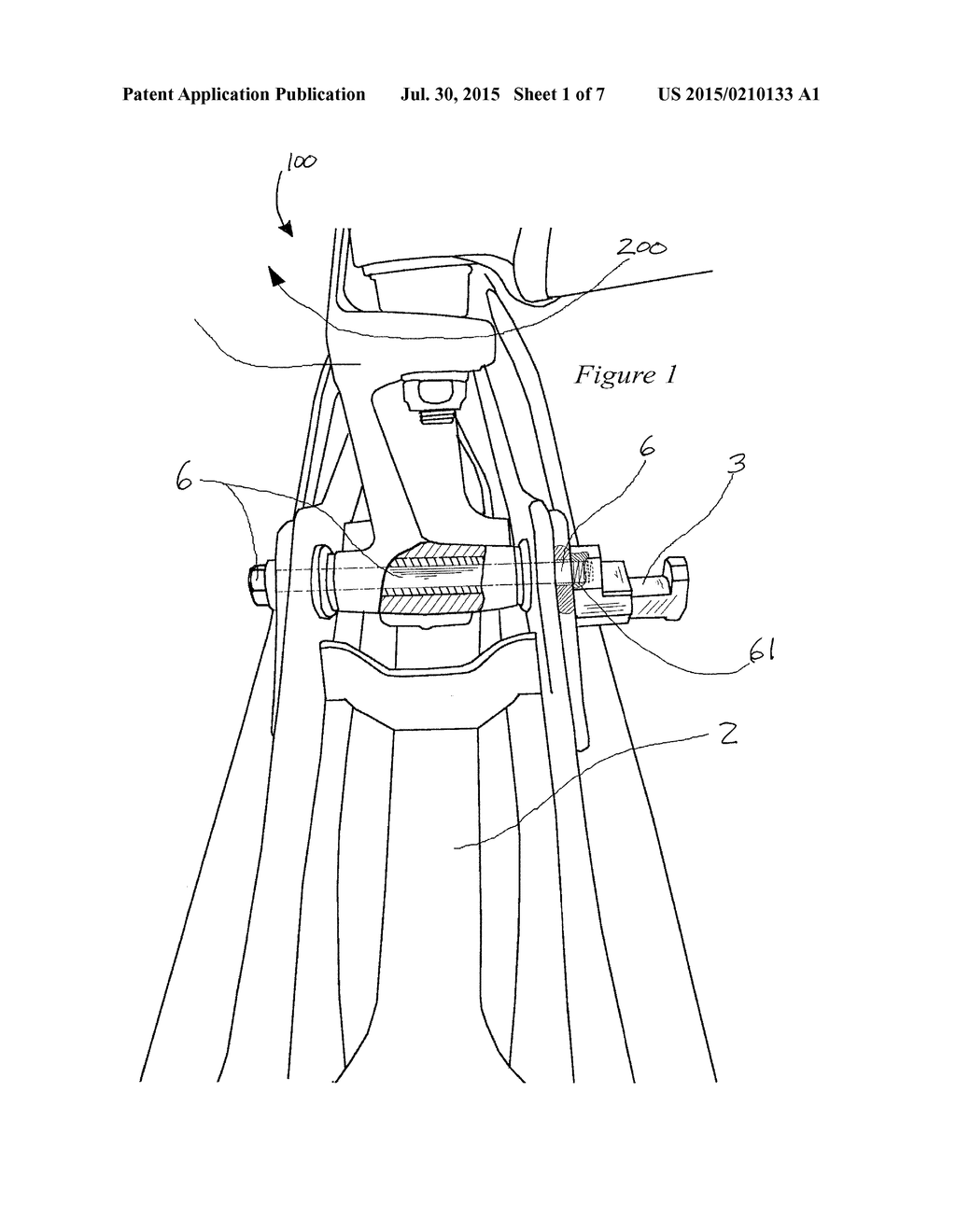 TEMPORARY WHEEL SUPPORT FOR SNOWMOBILES - diagram, schematic, and image 02