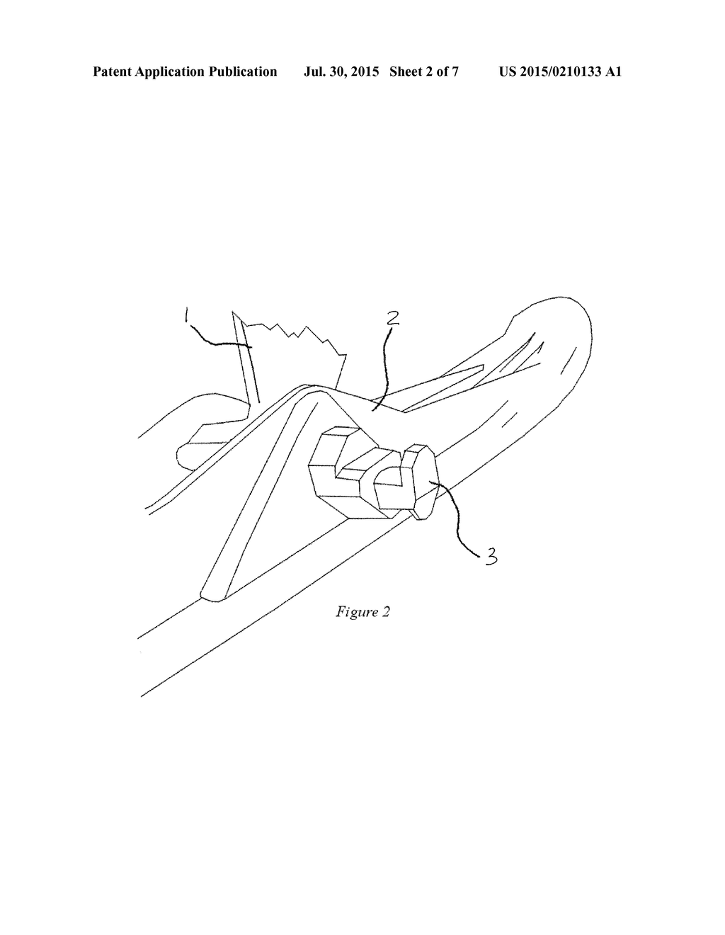 TEMPORARY WHEEL SUPPORT FOR SNOWMOBILES - diagram, schematic, and image 03