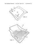 VEHICLE FLOOR COVER RETENTION SYSTEM AND DEVICE diagram and image