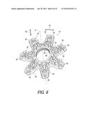 ROTATABLE ANNULAR BICYCLE COMPONENT AND BICYCLE REAR SPROCKET diagram and image