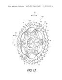 ROTATABLE ANNULAR BICYCLE COMPONENT AND BICYCLE REAR SPROCKET diagram and image