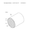 METHOD FOR PRODUCING HONEYCOMB DRIED BODY AND METHOD FOR MANUFACTURING     HONEYCOMB STRUCTURED BODY diagram and image