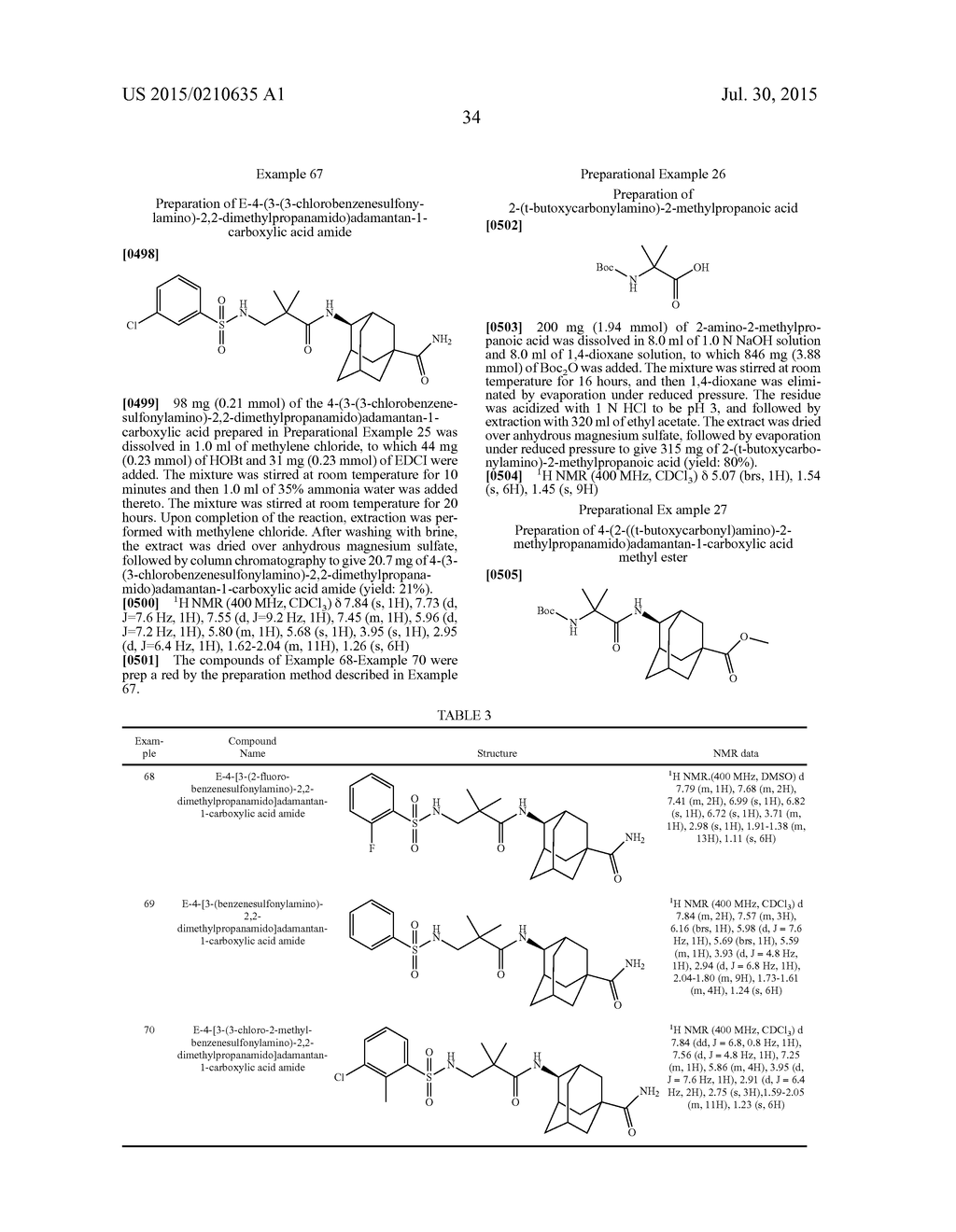 NOVEL COMPOUND HAVING ABILITY TO INHIBIT 11B-HSD1 ENZYME OR     PHARMACEUTICALLY ACCEPTABLE SALT THEREOF, METHOD FOR PRODUCING SAME, AND     PHARMACEUTICAL COMPOSITION CONTAINING SAME AS ACTIVE INGREDIENT - diagram, schematic, and image 35