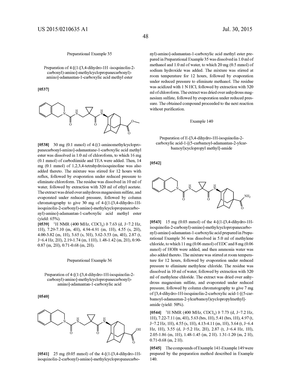 NOVEL COMPOUND HAVING ABILITY TO INHIBIT 11B-HSD1 ENZYME OR     PHARMACEUTICALLY ACCEPTABLE SALT THEREOF, METHOD FOR PRODUCING SAME, AND     PHARMACEUTICAL COMPOSITION CONTAINING SAME AS ACTIVE INGREDIENT - diagram, schematic, and image 49