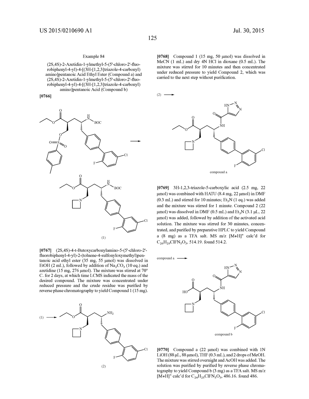 NEPRILYSIN INHIBITORS - diagram, schematic, and image 126