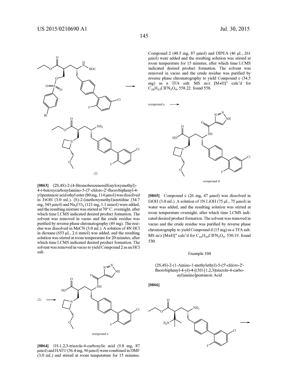 NEPRILYSIN INHIBITORS - diagram, schematic, and image 146