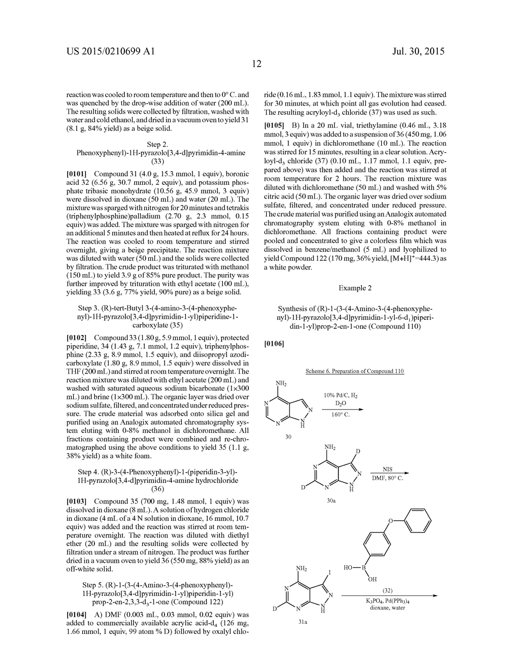 Deuterated Ibrutinib - diagram, schematic, and image 13