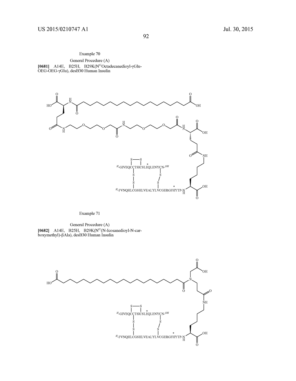 PROTEASE STABILIZED ACYLATED INSULIN ANALOGUES - diagram, schematic, and image 100