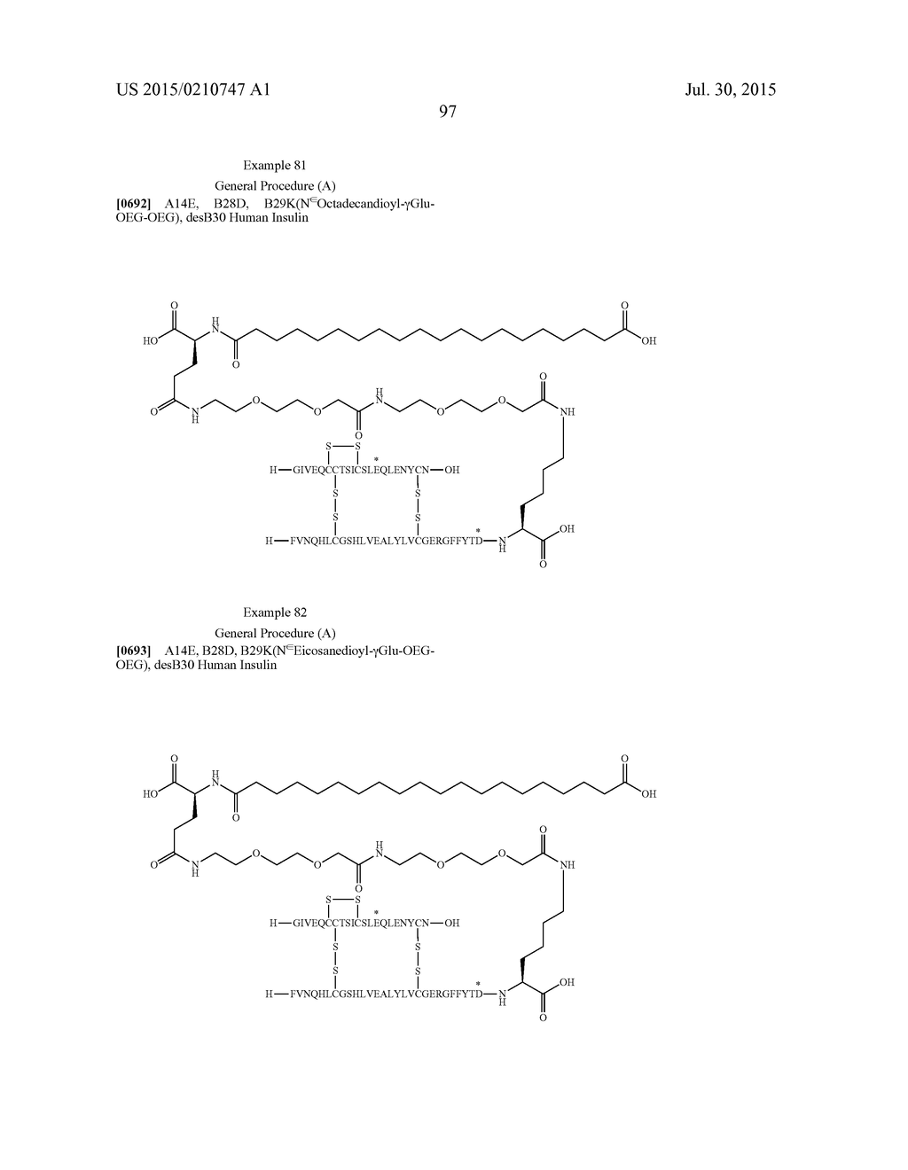 PROTEASE STABILIZED ACYLATED INSULIN ANALOGUES - diagram, schematic, and image 105