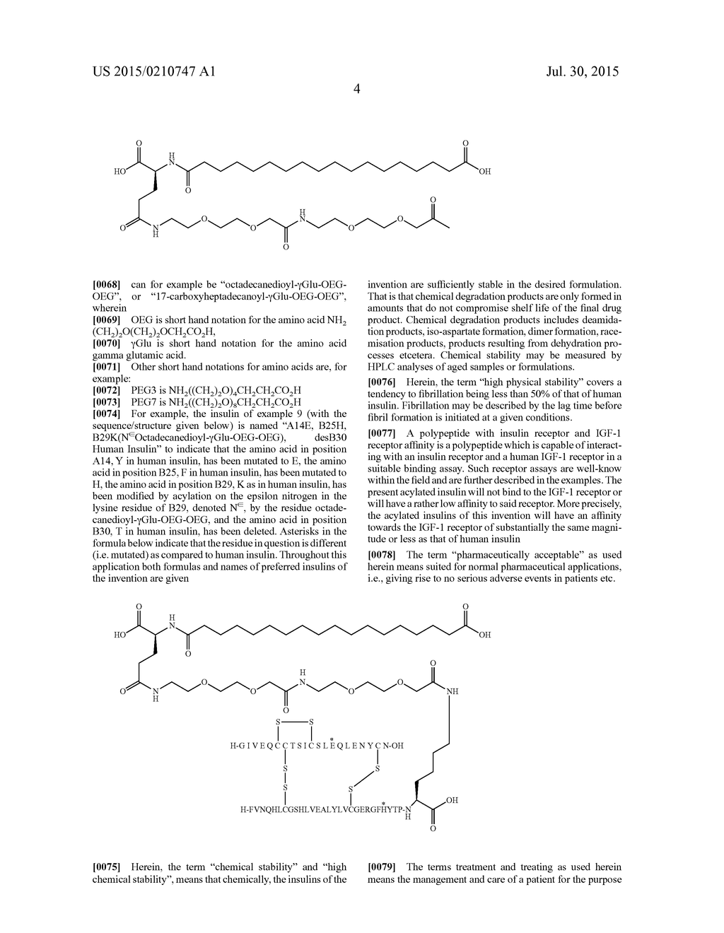 PROTEASE STABILIZED ACYLATED INSULIN ANALOGUES - diagram, schematic, and image 11