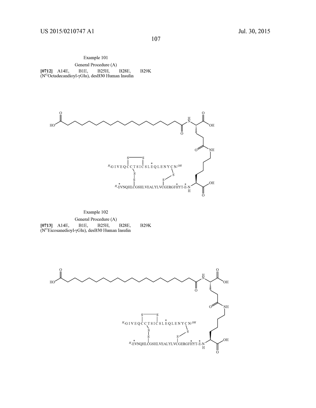 PROTEASE STABILIZED ACYLATED INSULIN ANALOGUES - diagram, schematic, and image 115