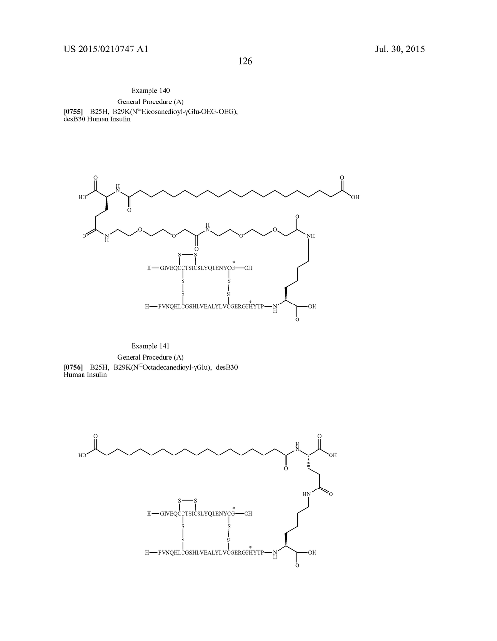 PROTEASE STABILIZED ACYLATED INSULIN ANALOGUES - diagram, schematic, and image 134