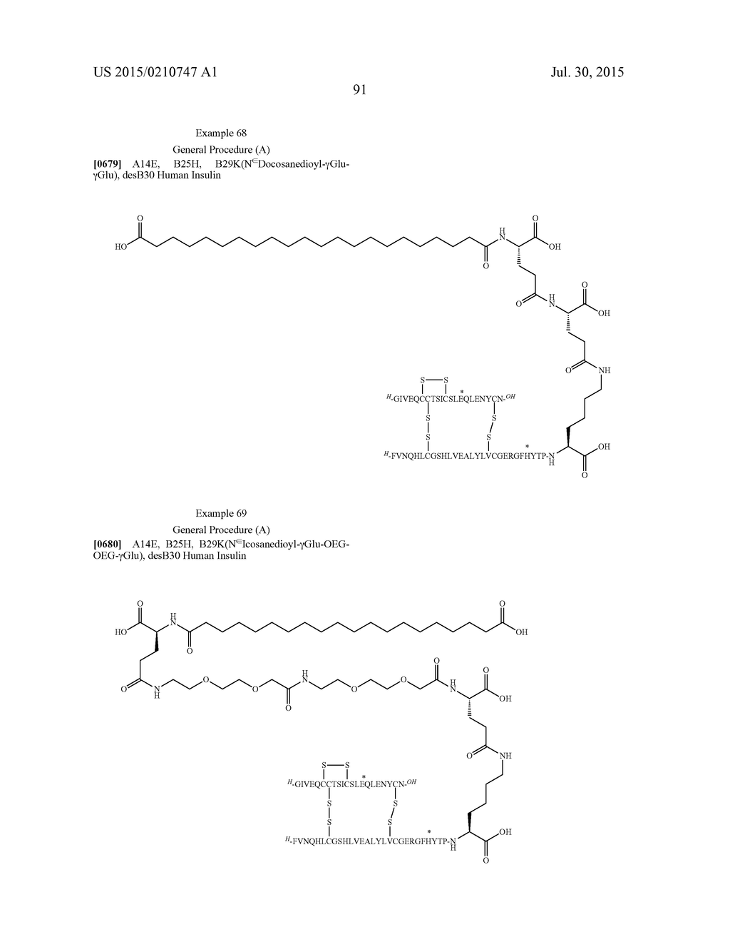 PROTEASE STABILIZED ACYLATED INSULIN ANALOGUES - diagram, schematic, and image 99
