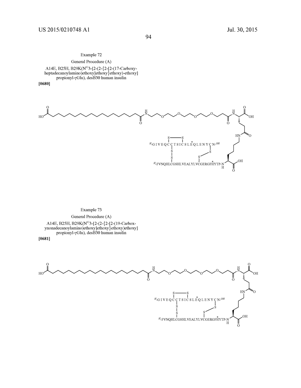 PROTEASE STABILIZED ACYLATED INSULIN ANALOGUES - diagram, schematic, and image 101