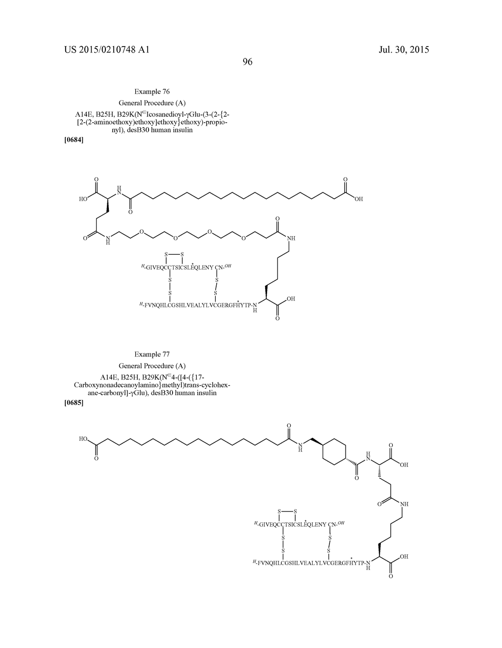 PROTEASE STABILIZED ACYLATED INSULIN ANALOGUES - diagram, schematic, and image 103