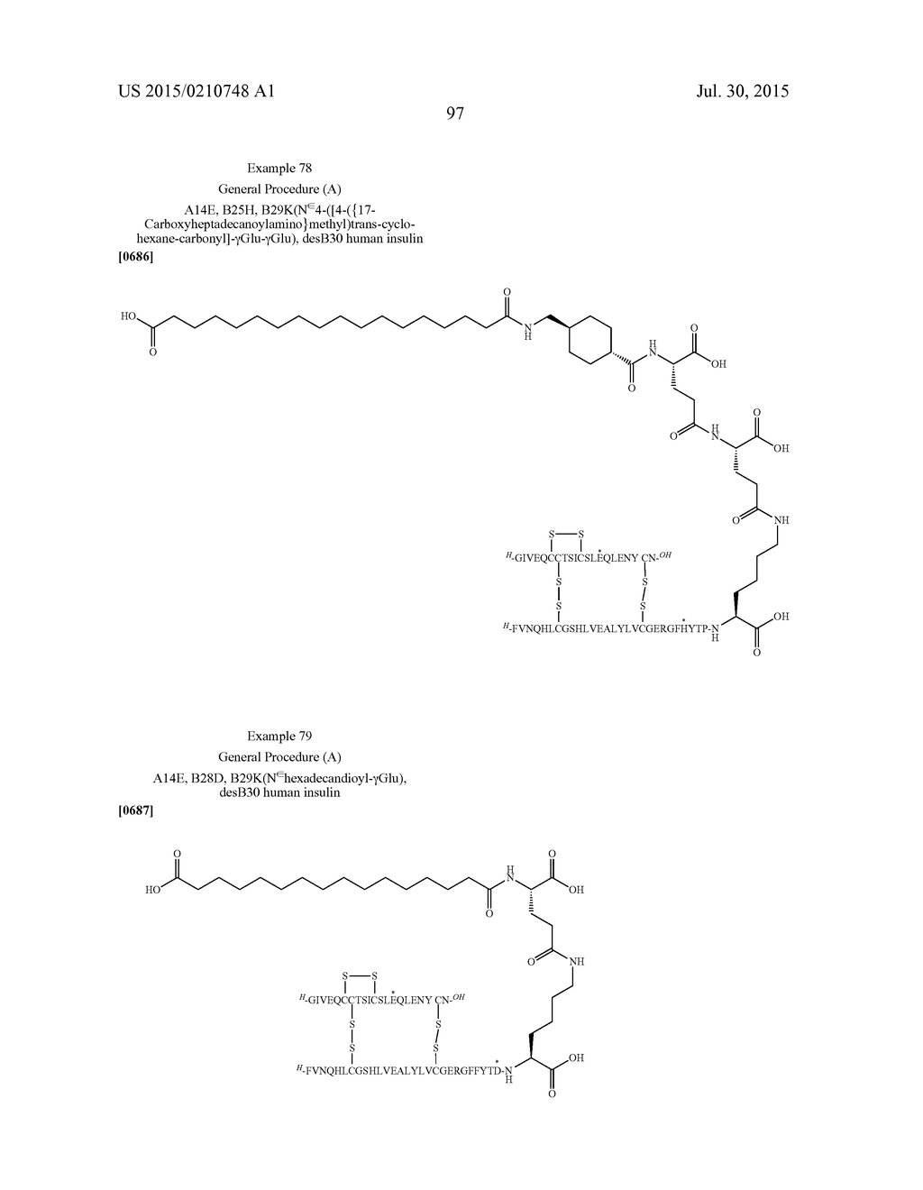PROTEASE STABILIZED ACYLATED INSULIN ANALOGUES - diagram, schematic, and image 104