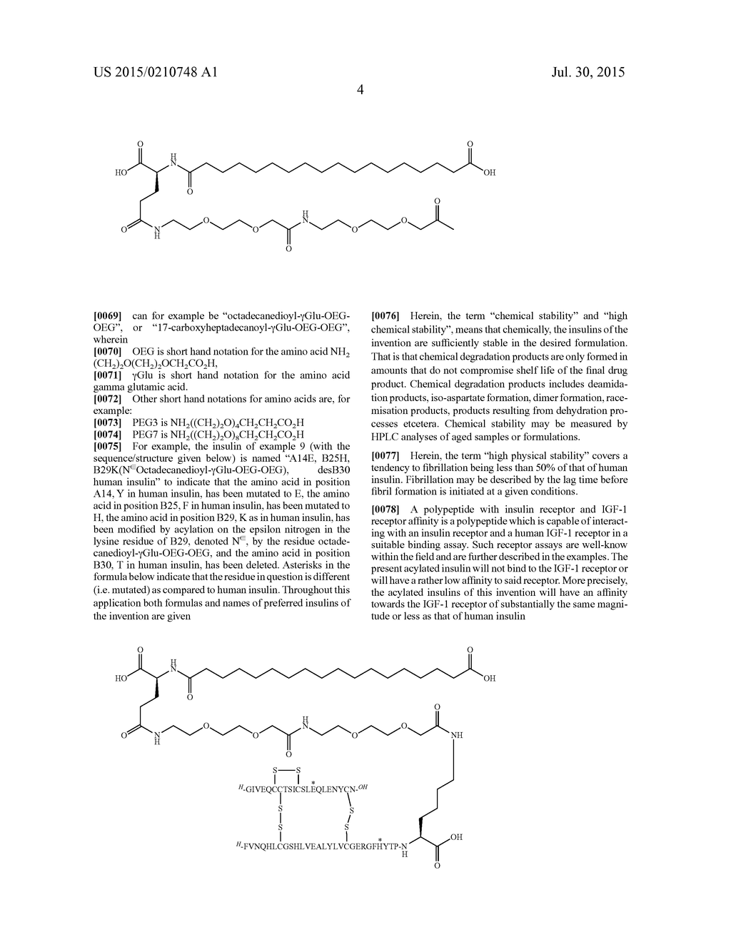 PROTEASE STABILIZED ACYLATED INSULIN ANALOGUES - diagram, schematic, and image 11