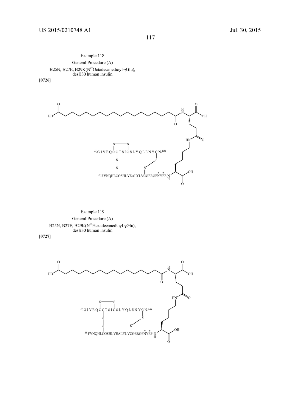 PROTEASE STABILIZED ACYLATED INSULIN ANALOGUES - diagram, schematic, and image 124