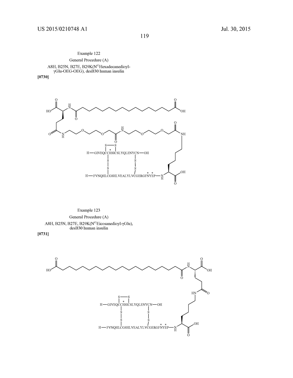 PROTEASE STABILIZED ACYLATED INSULIN ANALOGUES - diagram, schematic, and image 126