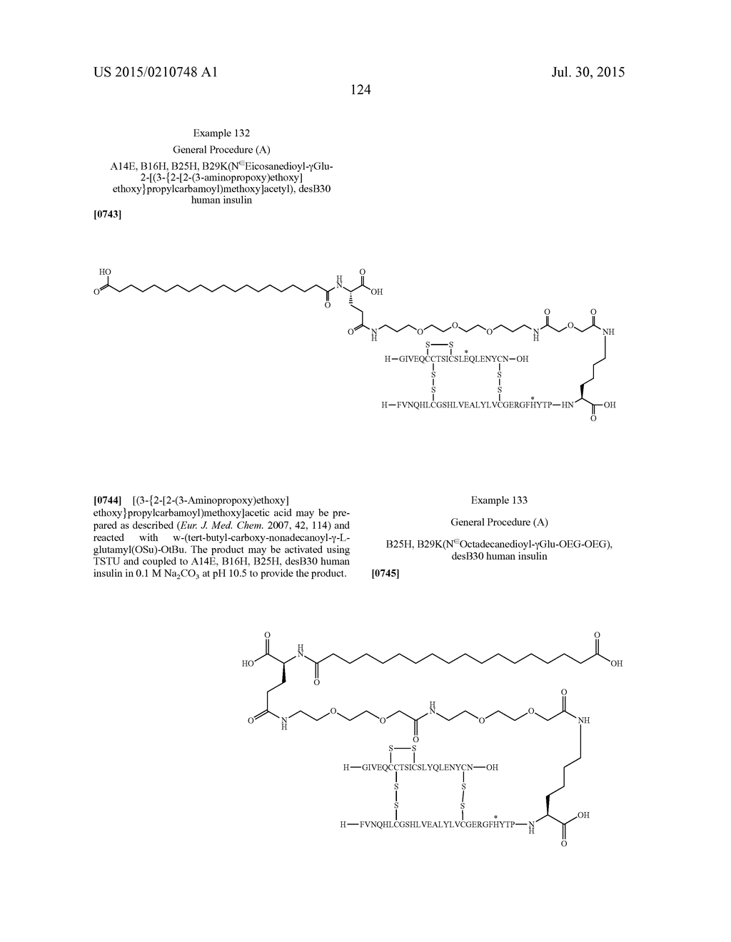 PROTEASE STABILIZED ACYLATED INSULIN ANALOGUES - diagram, schematic, and image 131