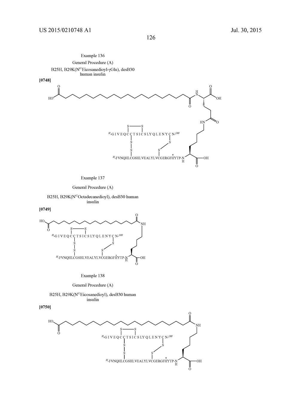 PROTEASE STABILIZED ACYLATED INSULIN ANALOGUES - diagram, schematic, and image 133