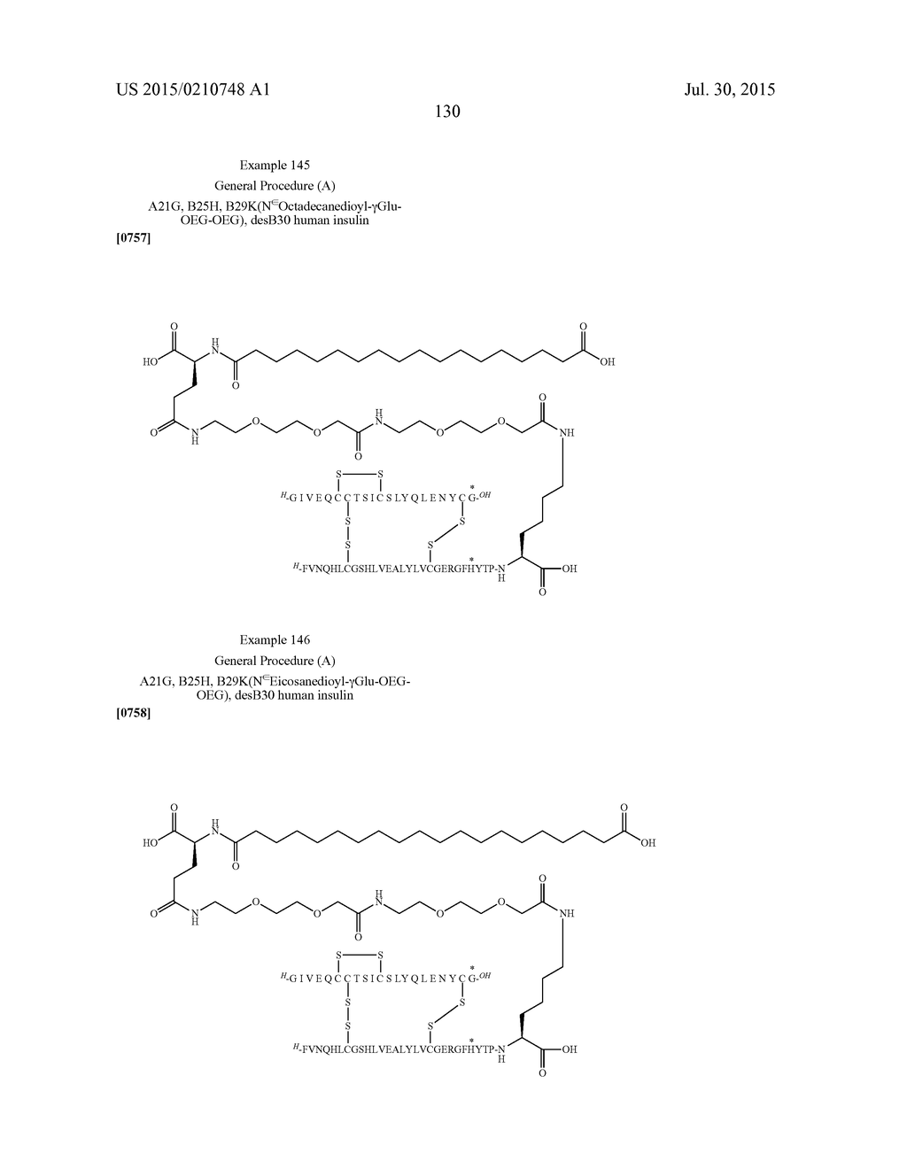 PROTEASE STABILIZED ACYLATED INSULIN ANALOGUES - diagram, schematic, and image 137