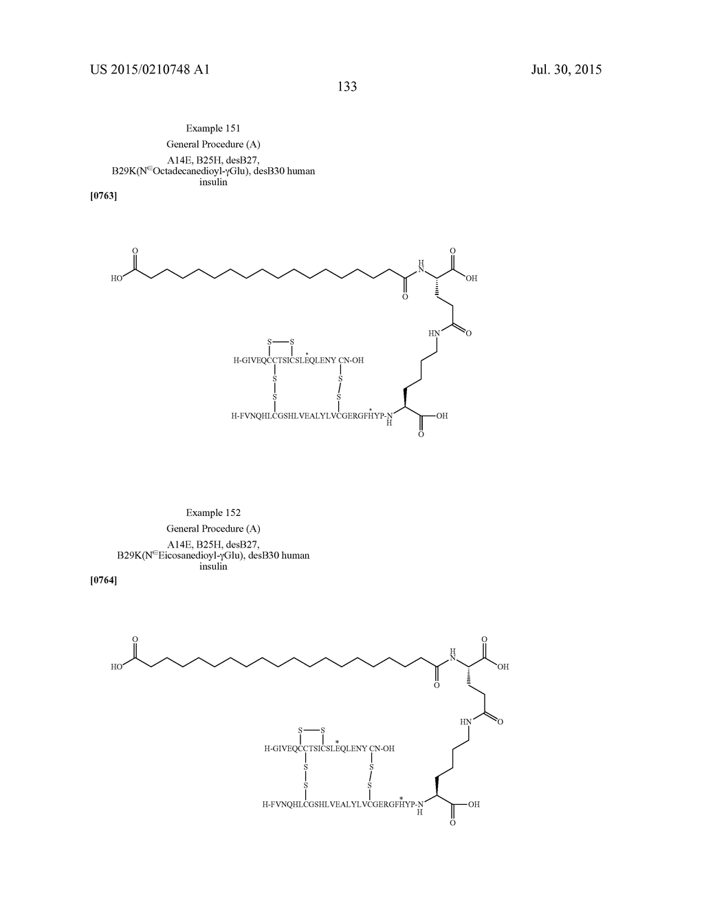 PROTEASE STABILIZED ACYLATED INSULIN ANALOGUES - diagram, schematic, and image 140