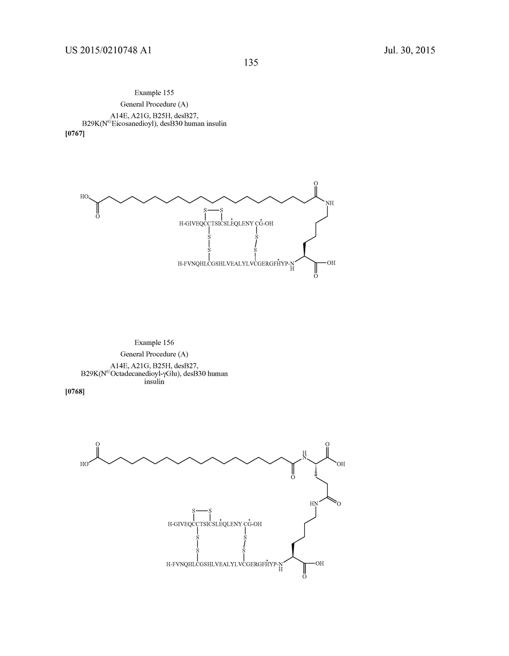 PROTEASE STABILIZED ACYLATED INSULIN ANALOGUES - diagram, schematic, and image 142