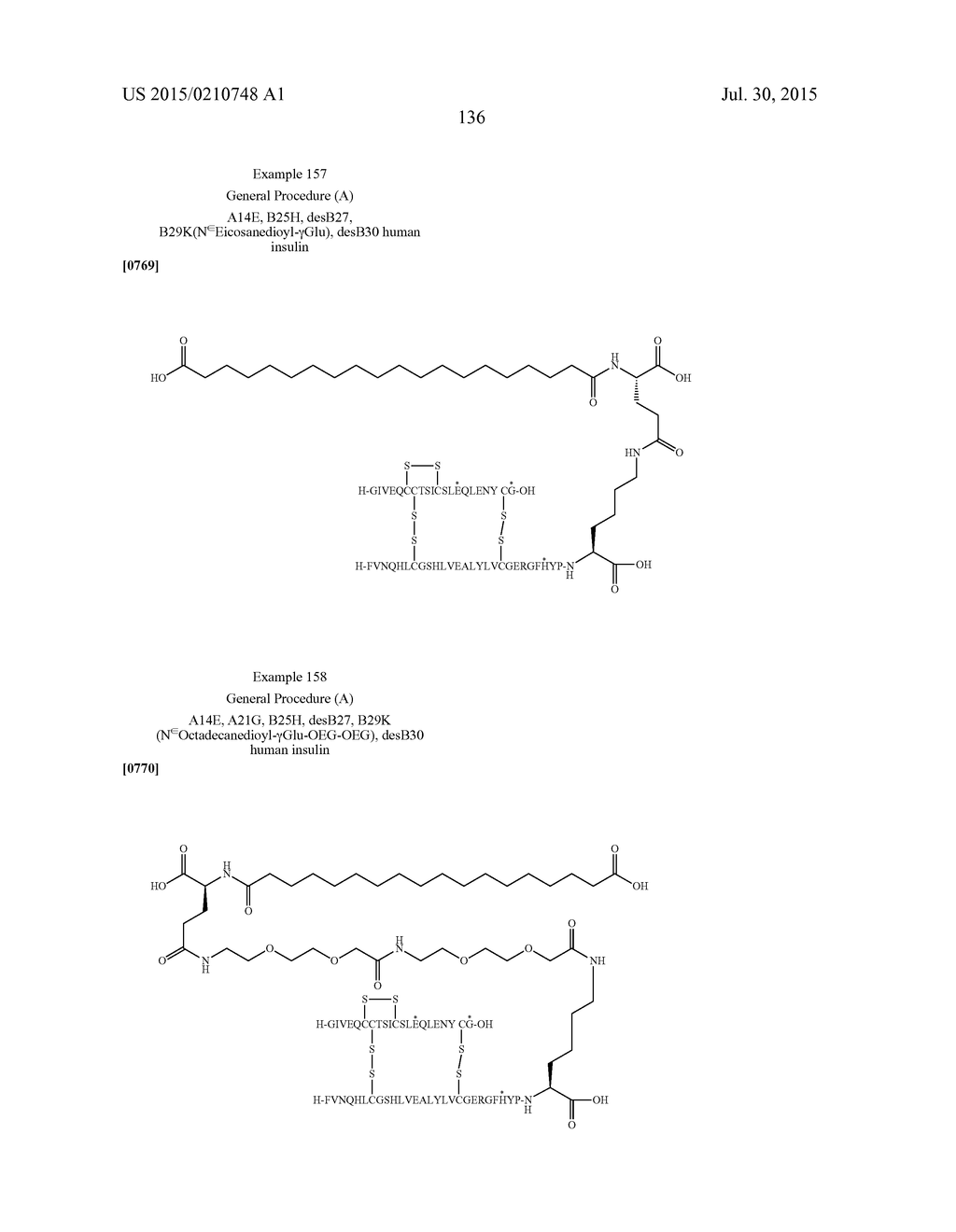 PROTEASE STABILIZED ACYLATED INSULIN ANALOGUES - diagram, schematic, and image 143