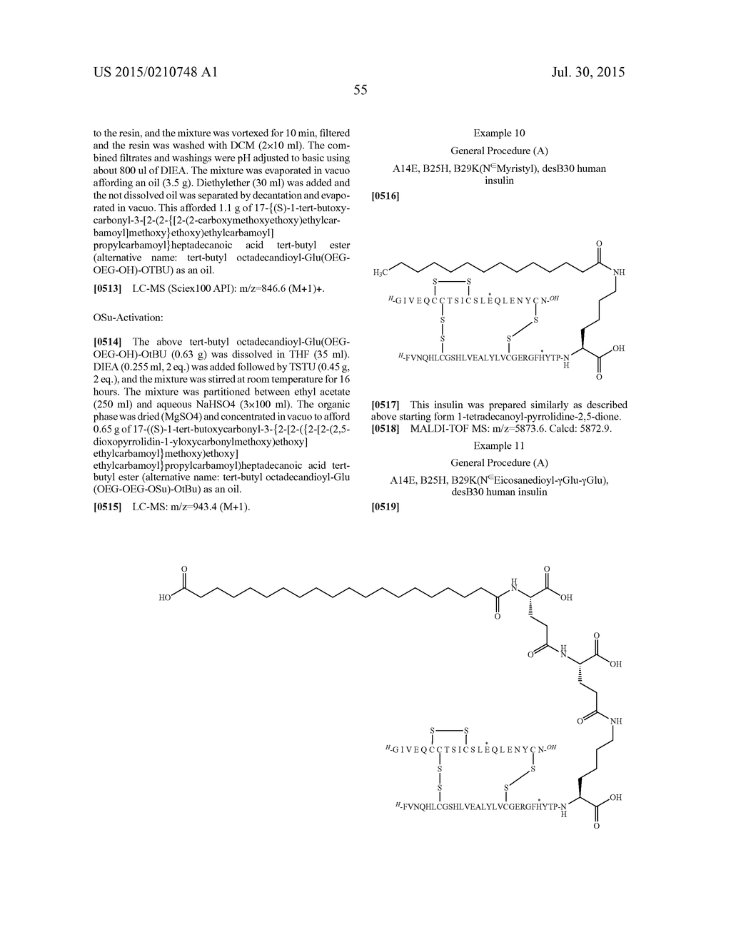 PROTEASE STABILIZED ACYLATED INSULIN ANALOGUES - diagram, schematic, and image 62