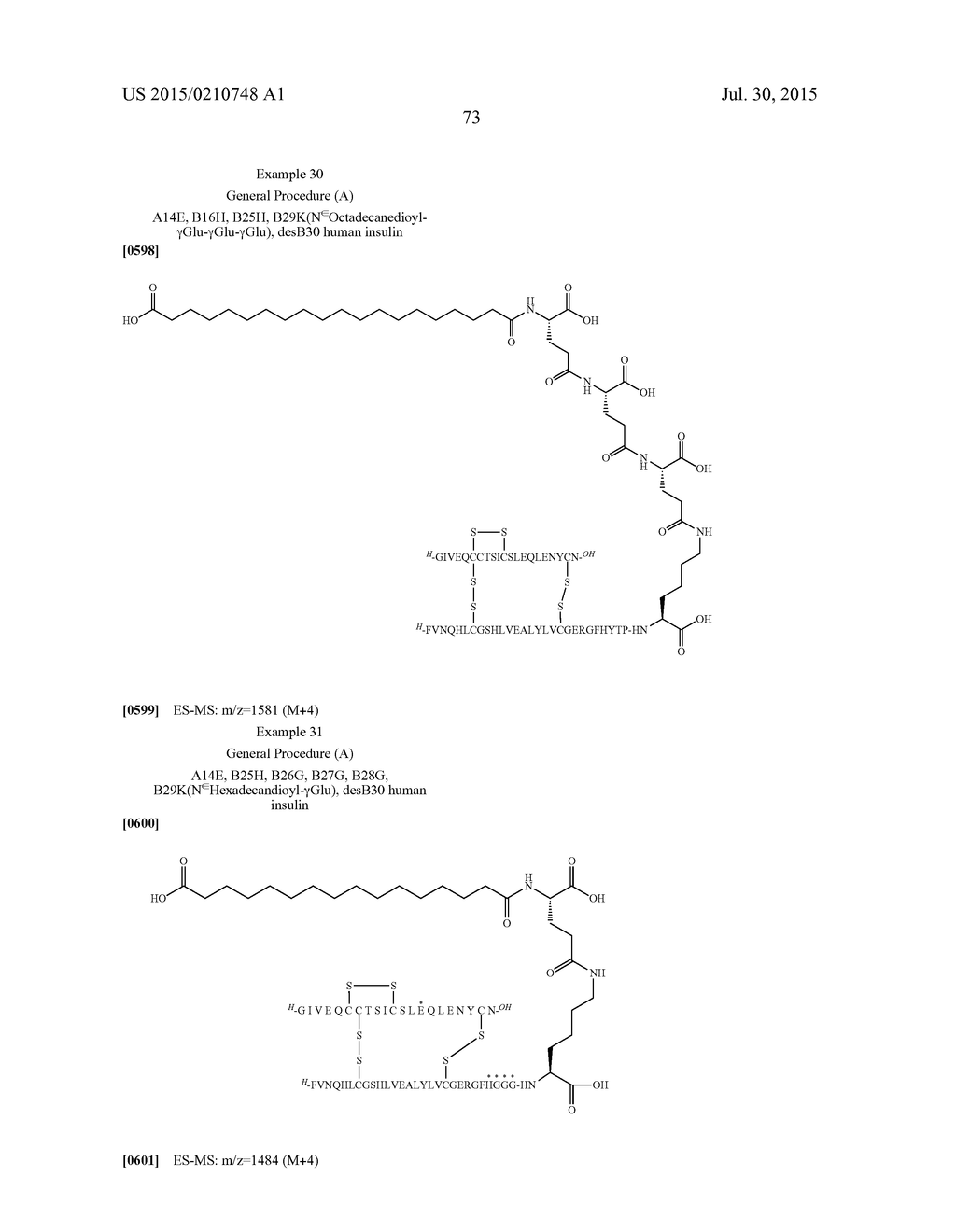 PROTEASE STABILIZED ACYLATED INSULIN ANALOGUES - diagram, schematic, and image 80