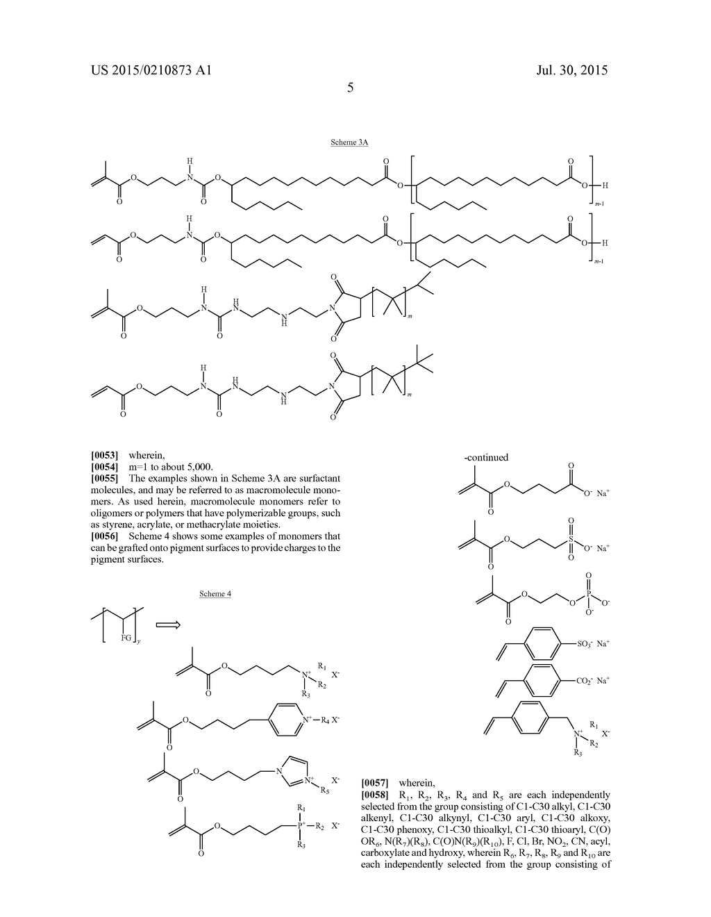 INKS INCLUDING SEGMENT COPOLYMER GRAFTED PIGMENTS VIA AZIDE CHEMISTRY - diagram, schematic, and image 10