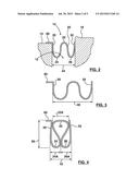 DEVICE AND METHOD FOR PREVENTING DEBRIS FROM FALLING THROUGH A GAP diagram and image