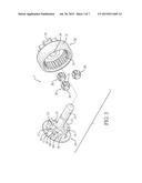 ROLL CONTROL DEVICE FOR A VEHICLE CURTAIN diagram and image