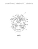 ROLL CONTROL DEVICE FOR A VEHICLE CURTAIN diagram and image