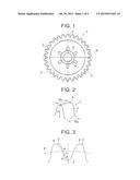 GEAR AND METHOD FOR PRODUCING SAME diagram and image