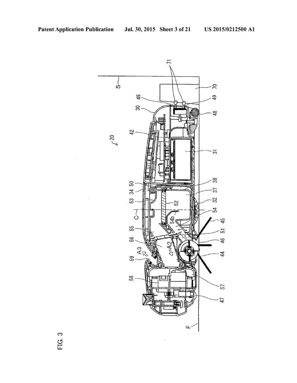 DEVICE FOR CREATION OF LAYOUT INFORMATION, SYSTEM FOR OPERATION OF     DOMESTIC ELECTRICAL APPLIANCES, AND SELF-PROPELLED ELECTRONIC DEVICE - diagram, schematic, and image 04