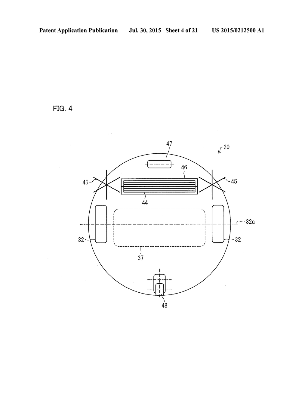 DEVICE FOR CREATION OF LAYOUT INFORMATION, SYSTEM FOR OPERATION OF     DOMESTIC ELECTRICAL APPLIANCES, AND SELF-PROPELLED ELECTRONIC DEVICE - diagram, schematic, and image 05