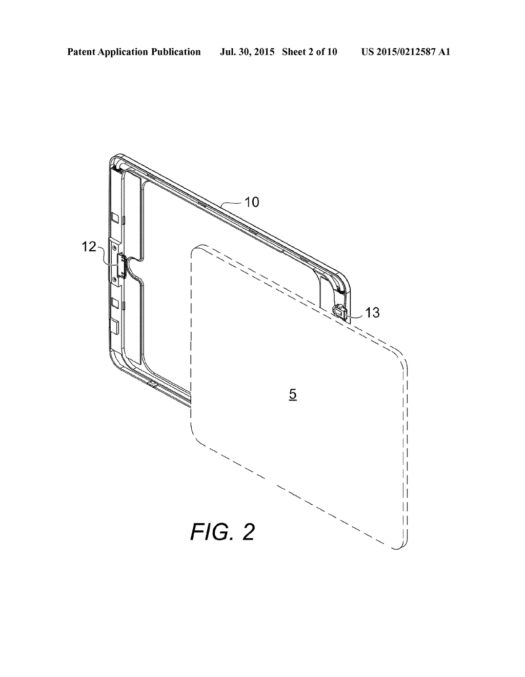 Control System for Augmenting a Portable Touch Screen Device - diagram, schematic, and image 03