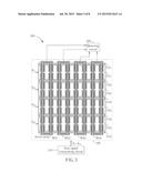 ACTIVE ARRAY OF CAPACITIVE TOUCH PANEL AND ASSOCIATED CAPACITIVE TOUCH     PANEL diagram and image